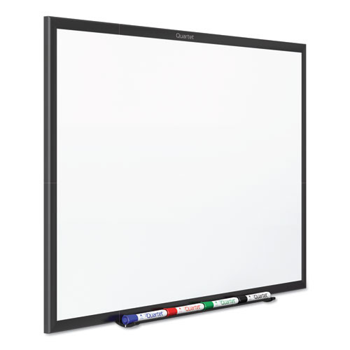 Classic Series Total Erase Dry Erase Boards, 36" x 24", White Surface, Black Aluminum Frame