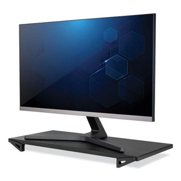 Lo Riser Monitor Stand, For 32" Monitors, 24" x 11" x 2" to 3", Black, Supports 30 lb Lo Riser Monitor Stand, For 32" Monitors, 24" x 11" x 2" to 3", Black, Supports 30 lb
