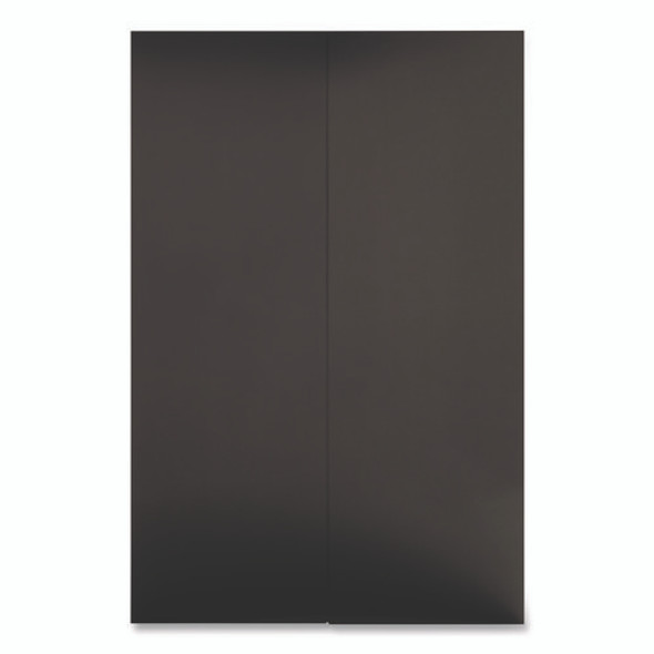Premium Foam Display Board, CFC-Free Polystyrene, 24 x 36, Black Surface and Core, 12/Carton