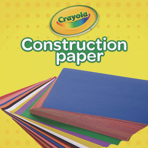 Construction Paper, 9 x 12, Assorted Colors, 240 Sheets/Pack