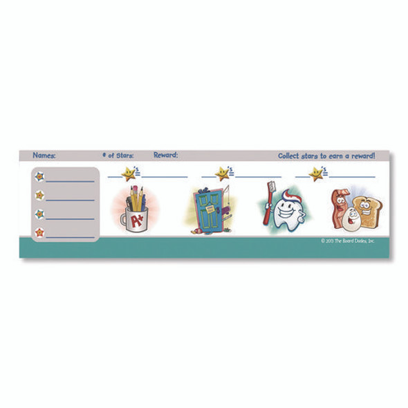 Magnetic Dry-Erase Colors Chore Chart, 11 x 14