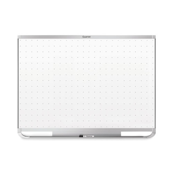 Prestige 2 Magnetic Total Erase Whiteboard, 48" x 36", White Surface, Silver Aluminum/Plastic Frame