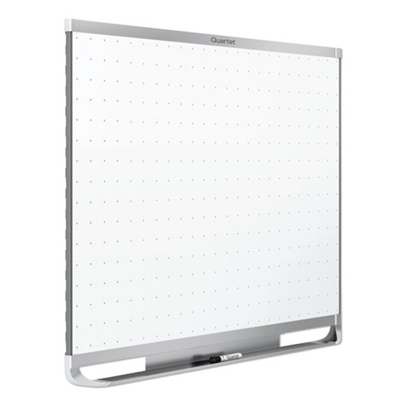 Prestige 2 Magnetic Total Erase Whiteboard, 48" x 36", White Surface, Silver Aluminum/Plastic Frame