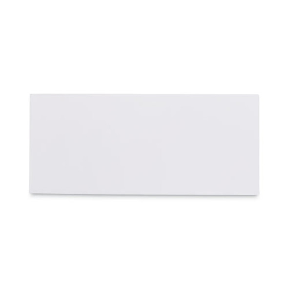 Peel Seal Strip Business Envelope, #10, Square Flap, Self-Adhesive Closure, 4.13 x 9.5, White, 100/Box