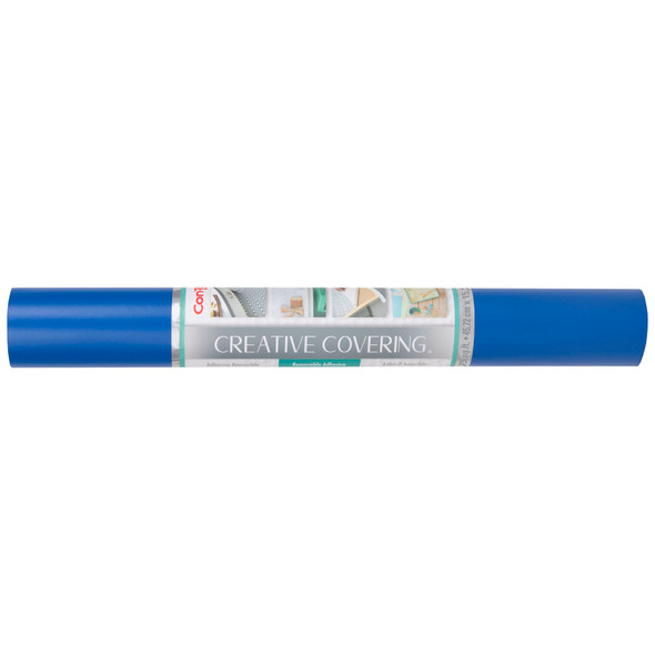 Creative Covering™ Adhesive Covering, Royal Blue, 18" x 50 ft Creative Covering™ Adhesive Covering, Royal Blue, 18" x 50 ft