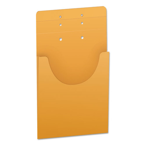 Expandable Kraft Retention Jackets, Straight Tab, Letter/Legal Size, Brown, 100/Box