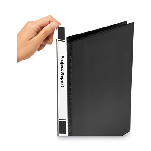 Binder Spine Inserts, 1" Spine Width, 8 Inserts/Sheet, 5 Sheets/Pack