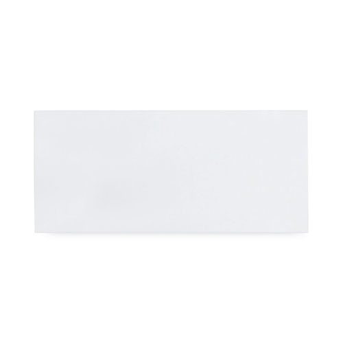 Business Envelope, #10, Commercial Flap, Diagonal Seam, Gummed Closure, 24 lb Bond Weight Paper, 4.13 x 9.5, White, 1,000/Box