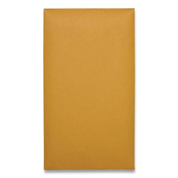Kraft Coin and Small Parts Envelope, #6, Square Flap, Clasp/Gummed Closure, 3.38 x 6, Brown Kraft, 100/Box