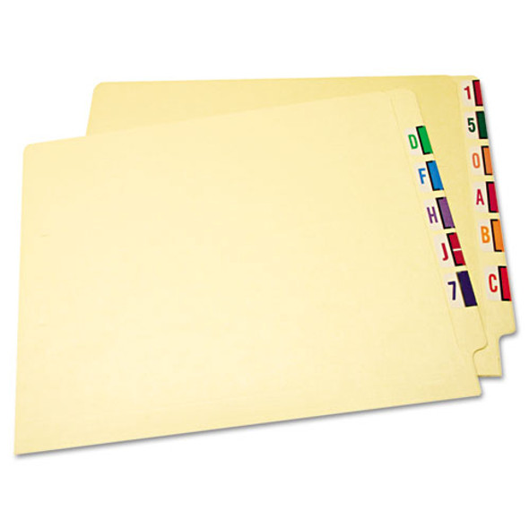STOR/FILE END TAB Storage Boxes, Letter/Legal Files, White/Blue, 12/Carton