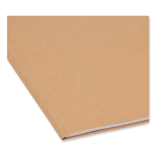 Guide Height Reinforced Heavyweight Kraft File Folder, 2/5-Cut Tabs: Right of Center, Letter, 0.75" Expansion, Brown, 100/Box