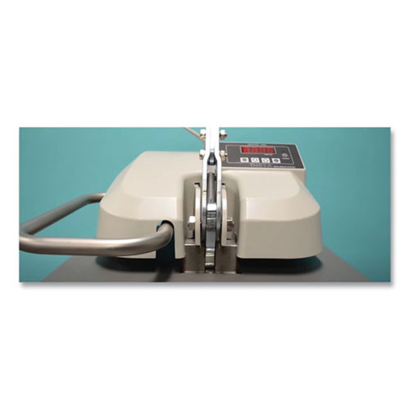 256 Manual Heat Press, 32 x 40 x 22, Beige/Black