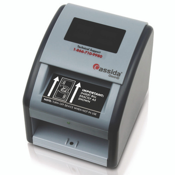 OmniID Counterfeit Detector, Infrared, Magnetic Strip Detection, UV Light, U.S. Currency