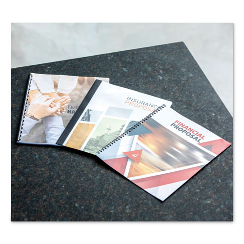 Wire Bindings, 5/16" Diameter, 50 Sheet Capacity, Black, 25/Pack