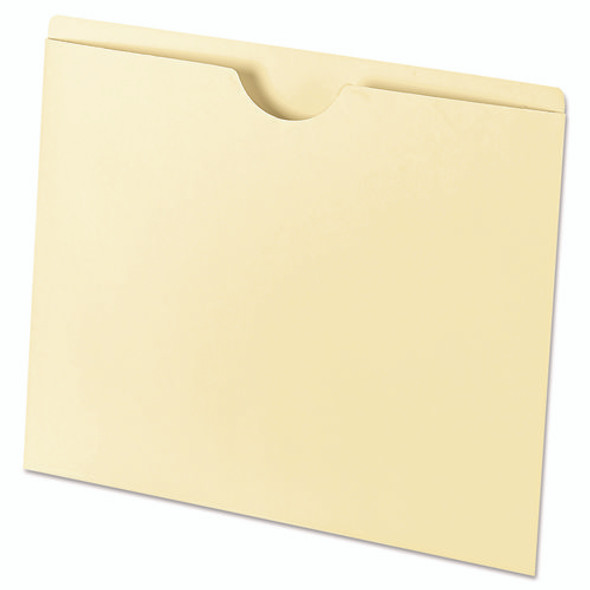 Economical Manila File Jackets, Letter Size, Manila, 100/Box