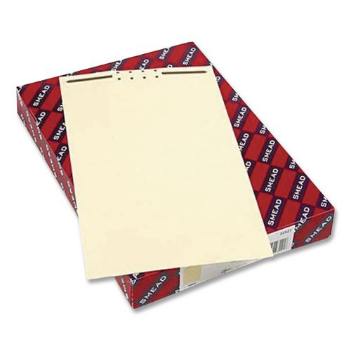 Fastener File Backs, 1 Fastener, 2" Capacity, Legal Size, Manila, 100/Box