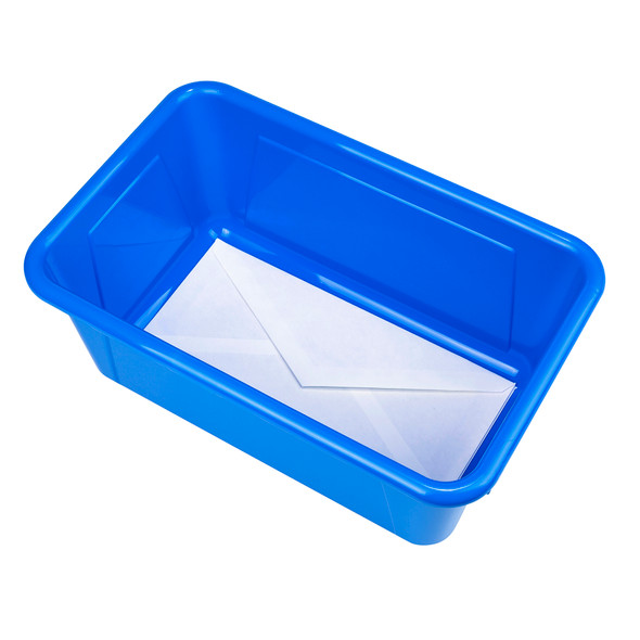 Small Cubby Bin, Blue, Pack of 5 Small Cubby Bin, Blue, Pack of 5