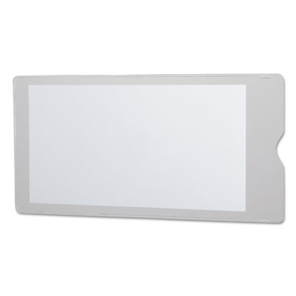 Utili-Jac Heavy-Duty Clear Plastic Envelope, 4 x 9, Clear, 50/Box