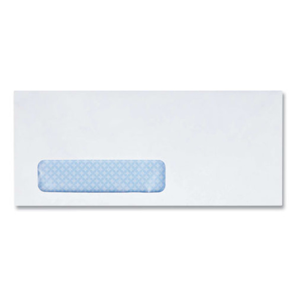 Redi-Strip Security Tinted Envelope, Address Window, #10, Commercial Flap, Redi-Strip Closure, 4.13 x 9.5, White, 500/Box Redi-Strip Security Tinted Envelope, Address Window, #10, Commercial Flap, Redi-Strip Closure, 4.13 x 9.5, White, 500/Box