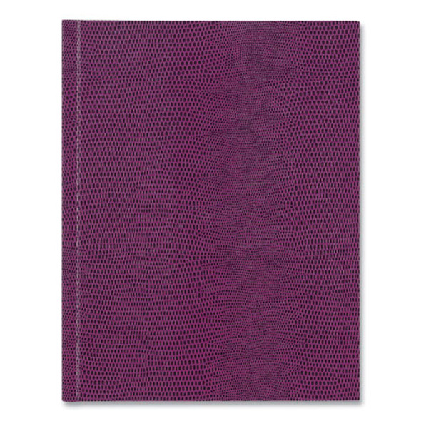 Executive Notebook, 1-Subject, Medium/College Rule, Grape Cover, (72) 9.25 x 7.25 Sheets