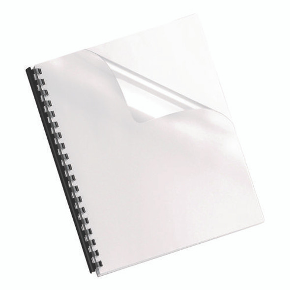 Crystals Transparent Presentation Covers for Binding Systems, Unpunched, Clear, with Square Corners, 11 x 8.5, 25/Pack