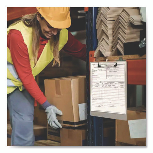 Officemate Aluminum Magnetic Clipboard, 1.5" Clip Capacity, Holds 8 x 11 Sheets, Gray