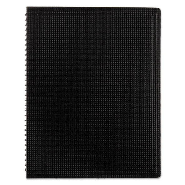 Duraflex Poly Notebook, 1-Subject, Medium/College Rule, Black Cover, (80) 11 x 8.5 Sheets