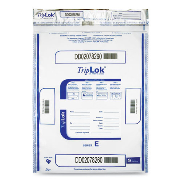 Deposit Bag, Plastic, 15 x 20, Clear, 250/Carton