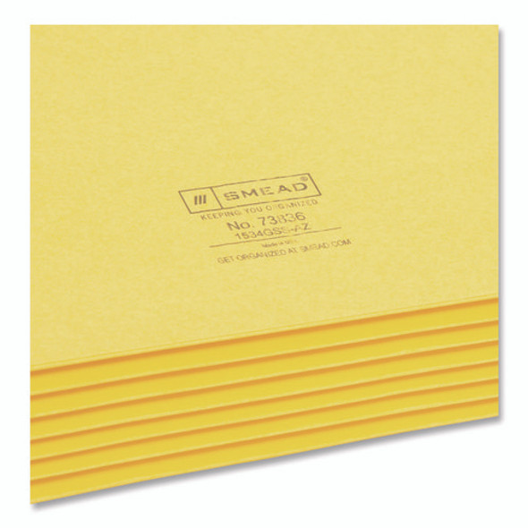 Colored File Pockets, 5.25" Expansion, Letter Size, Assorted Colors, 5/Box