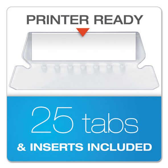 Extra Capacity Reinforced Hanging File Folders with Box Bottom, 2" Capacity, Letter Size, 1/5-Cut Tabs, Yellow, 25/Box