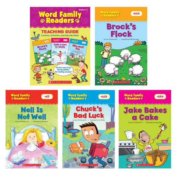 Word Family Readers Book Set, 5 Copies of 16 Titles Word Family Readers Book Set, 5 Copies of 16 Titles
