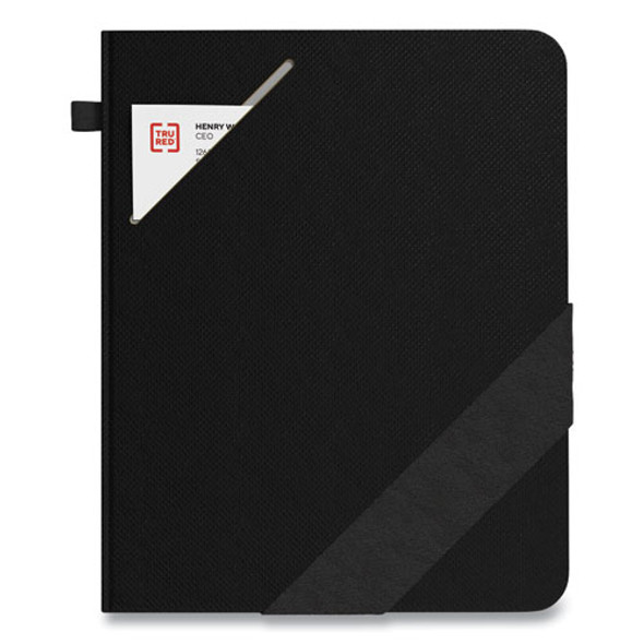 Large Starter Journal, 1-Subject, Narrow Rule, Black Cover, (192) 10 x 8 Sheets