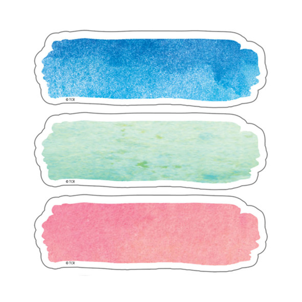 Watercolor Labels Magnetic Accents, 20 Per Pack, 3 Packs Watercolor Labels Magnetic Accents, 20 Per Pack, 3 Packs