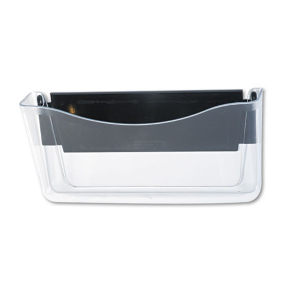 Unbreakable Magnetic Wall File, A4/Letter Size, 13.75" x 3" x 6.63", Clear