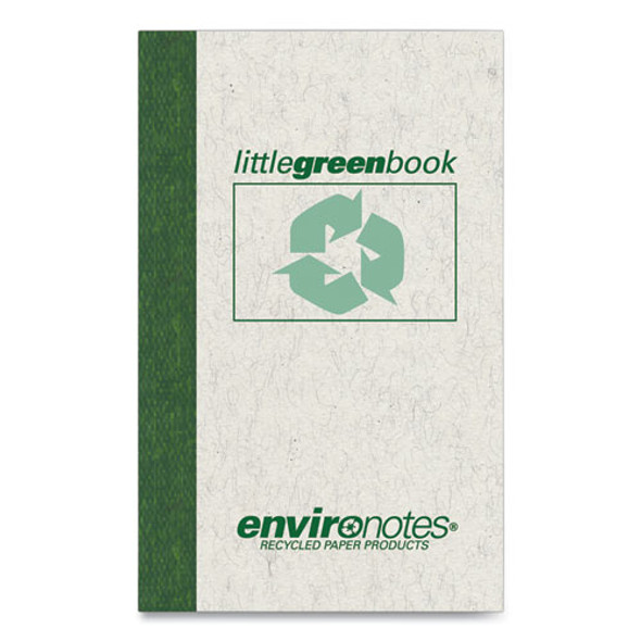 Little Green Memo Book, Narrow Rule, Gray Cover, (60) 5 x 3 Sheets, 48/Carton