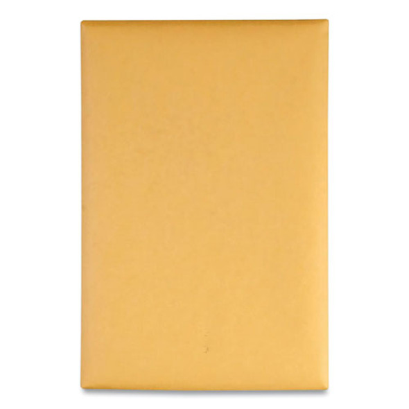 Clasp Envelope, 28 lb Bond Weight Kraft, #55, Square Flap, Clasp/Gummed Closure, 6 x 9, Brown Kraft, 100/Box