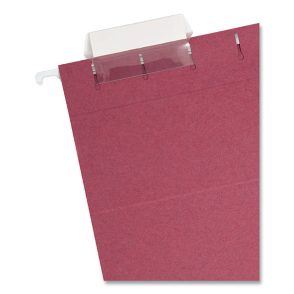 Colored Hanging File Folders with 1/5 Cut Tabs, Letter Size, 1/5-Cut Tabs, Maroon, 25/Box Colored Hanging File Folders with 1/5 Cut Tabs, Letter Size, 1/5-Cut Tabs, Maroon, 25/Box