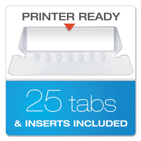 Extra Capacity Reinforced Hanging File Folders with Box Bottom, 2" Capacity, Letter Size, 1/5-Cut Tab, Assorted Colors,25/BX