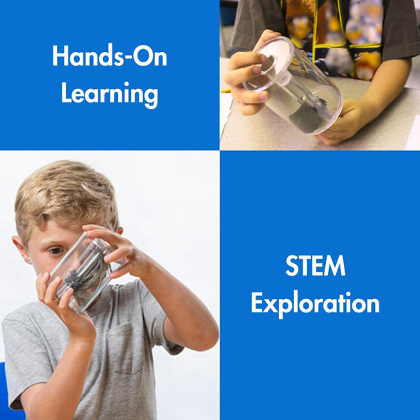 Simply Science Mysterious Magnet Tube with Steel Filings