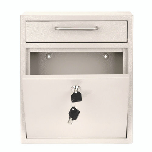 Medium Ultimate Wall Mounted Mail Box, 10.4 x 4.5 x 12, White