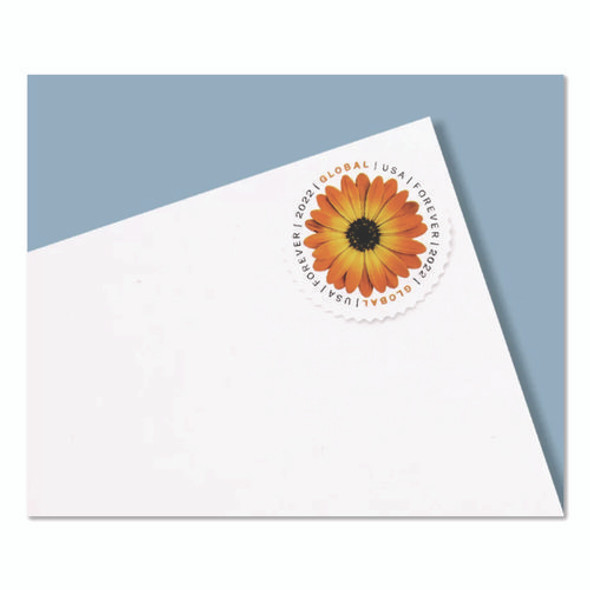 Global Forever Stamps, Floral, 10 Stamps/Sheet, 2 Sheets/Pack