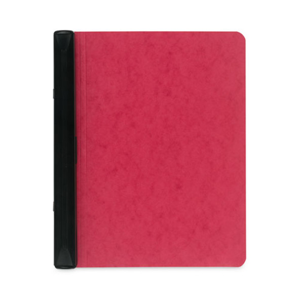 Expandable Hanging Data Binder, 2 Posts, 6" Capacity, 11 x 8.5, Red