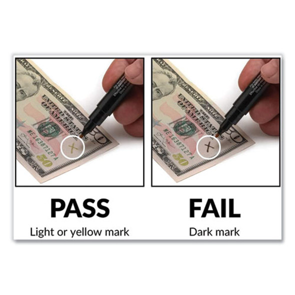Smart Money Counterfeit Bill Detector Pen, U.S. Currency, 3/Pack