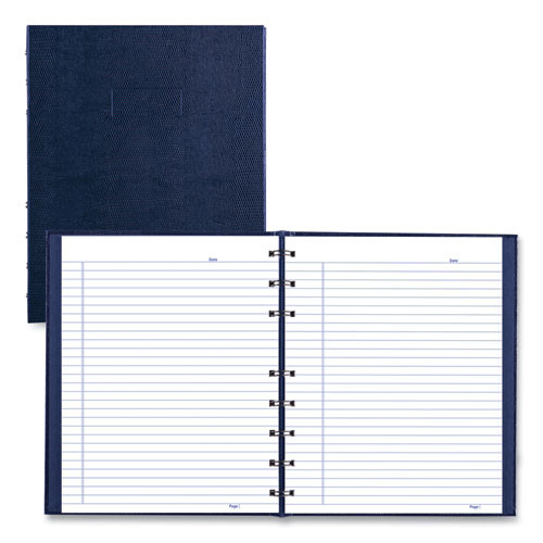 NotePro Notebook, 1-Subject, Medium/College Rule, Indigo Blue Cover, (75) 9.25 x 7.25 Sheets