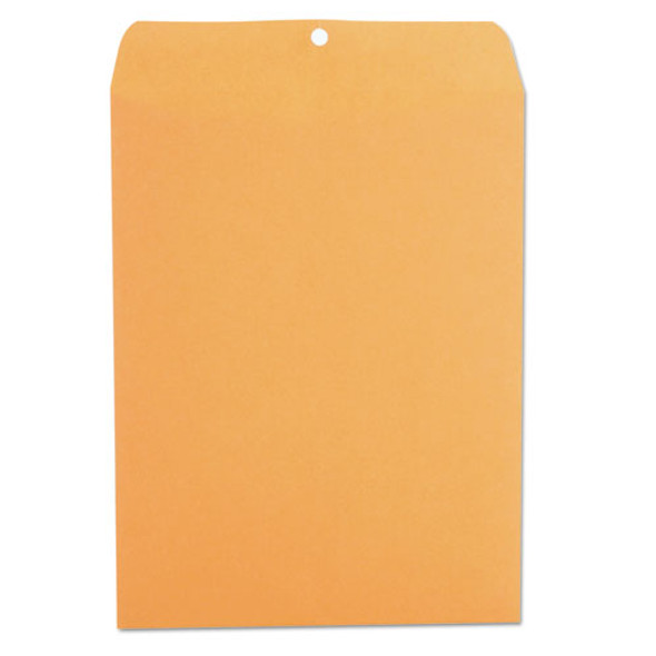 Kraft Clasp Envelope, #93, Square Flap, Clasp/Gummed Closure, 9.5 x 12.5, Brown Kraft, 100/Box
