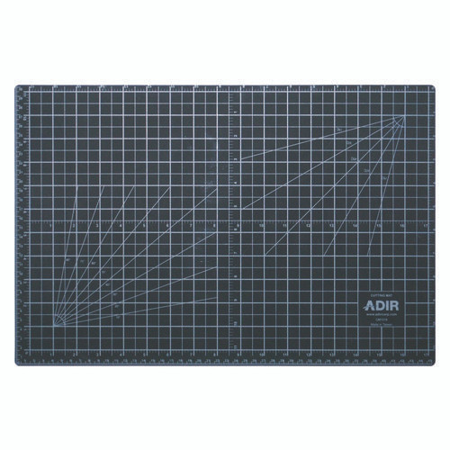 Reversible Self Healing Cutting Mat, 36 x 48, Green/Black