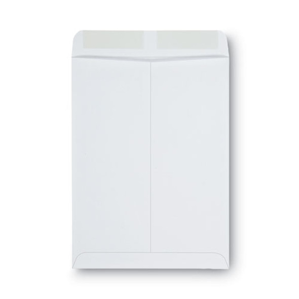 Catalog Envelope, 28 lb Bond Weight Paper, #10 1/2, Square Flap, Gummed Closure, 9 x 12, White, 100/Box
