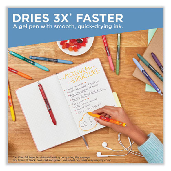 InkJoy Gel Pen, Retractable, Medium 0.7 mm, Assorted Ink and Barrel Colors, 22/Pack