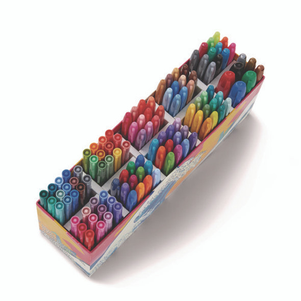 Permanent Markers Ultimate Collection, Assorted Tip Sizes/Types, Assorted Colors, 115/Pack