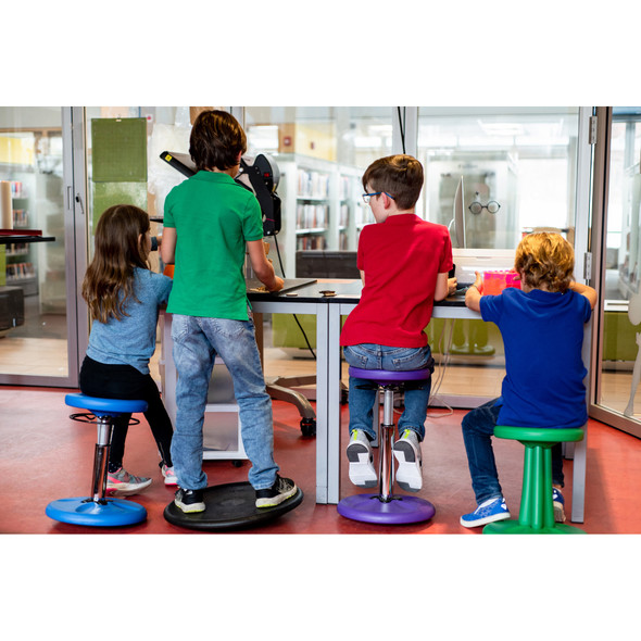 Kids Adjustable Tall Wobble Chair 16.5-24", Purple Kids Adjustable Tall Wobble Chair 16.5-24", Purple